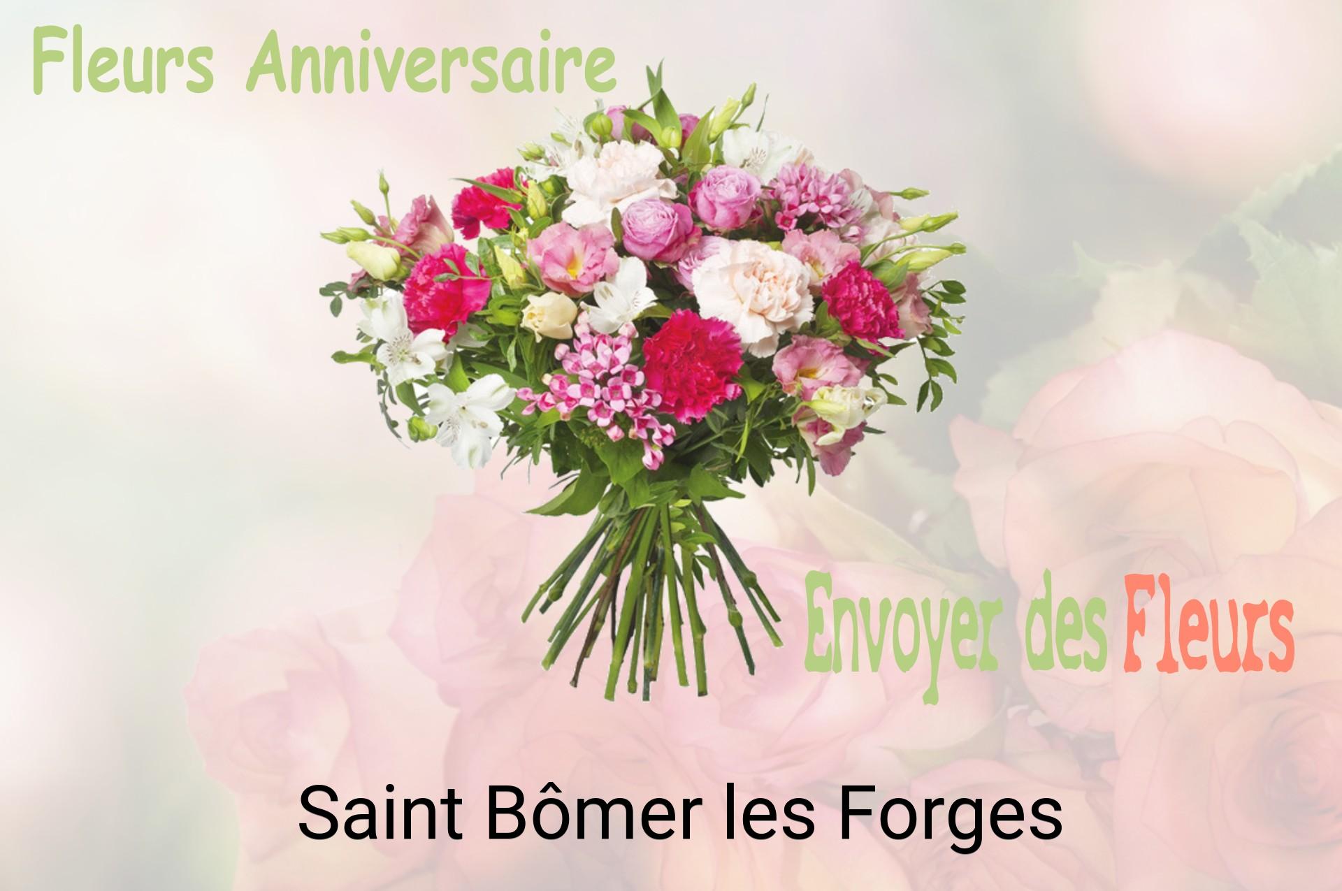 Bouquet de fleurs d’anniversaire livré à Saint-Bômer-les-Forges